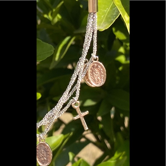 Beautiful sparks sterling silver Dyadema Necklace. - Picture 2 of 8